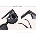 European and American fashion square large Frame Sunglasses Women's fashion trend the same Sunglasses men's street sunglasses s2